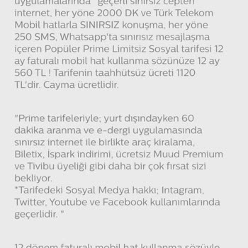 Türk Telekom Taahhütte Fiyat Farklılığı Tarifemi Değiştirmek İstiyorum