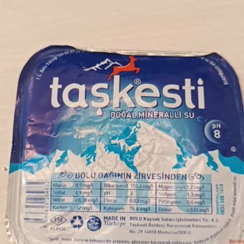 Taşkesti Su Alüminyum Kapakta Oksitlenme
