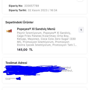 Migros Yemek Teslim Edilmeyen Siparişi Teslim Edildi Gösteriyor