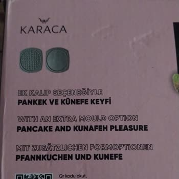 Evkur Alışveriş Karaca Waffle Makinesinden Eksik Aparat