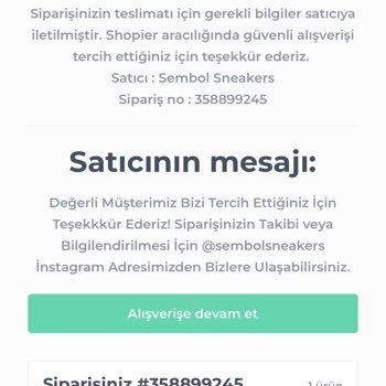 Sembol Sneakers İade Sürecince Param 4 Aydır Geri Yatmadı!