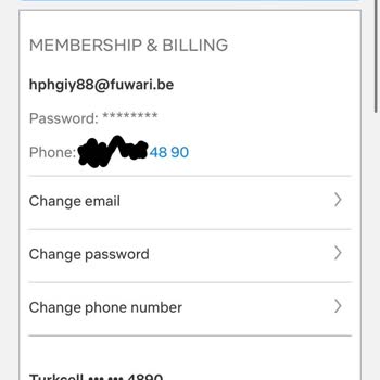 Turkcell Paycell'den Haberimiz Olmadan Netflix Aboneliği Oluşturuldu