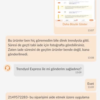 Trendyol Ürünlerimi Kaybetti, İade İşlemi Yapmadı!
