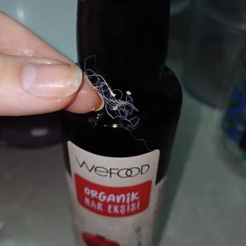 Wefood Nar Ekşisi İçinden Çıkan Yabancı Madde