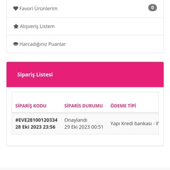 Eve Ürün Gelmedi Kargo Bilgisi Yok
