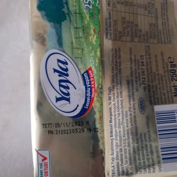 Kerevitaş Margarin Küflü Olması