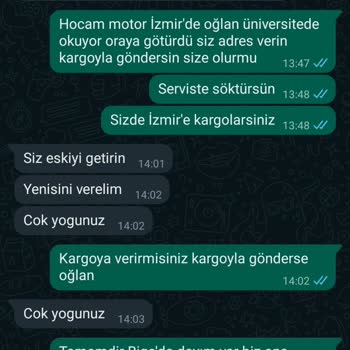 CFMOTO Cf Motor Servis Şikayeti