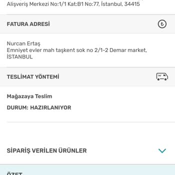 Watsons Online Üzerinde Kapalı Olan Mağazasına Gel-al Kargosu Açık