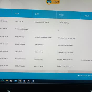Esenyurt Posta Dağıtım Merkezi Şikayet Ediyorum