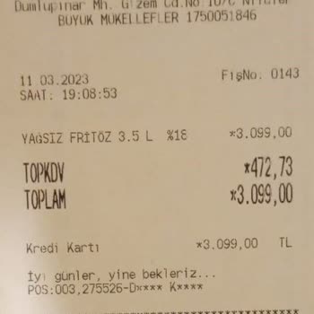 BİM Talep Ettiğim Halde Fatura Düzenlemiyor.