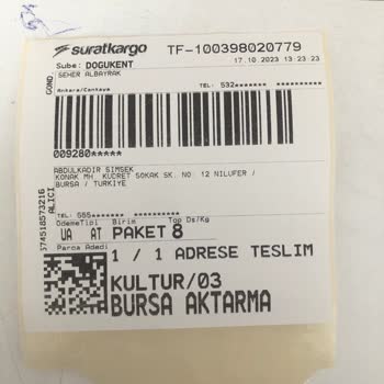 Vivense İadesini Yaptığım Ürünlerin Ücret İadesi.