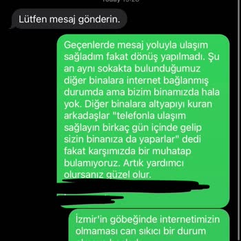 Superonline Altyapı Problemi, Karşımızda Muhatap Bulamıyoruz.