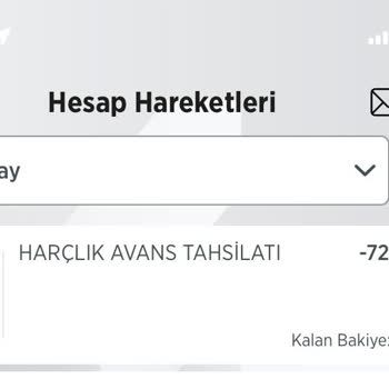 Ziraat Bankası Ziraat Harçlık Avans