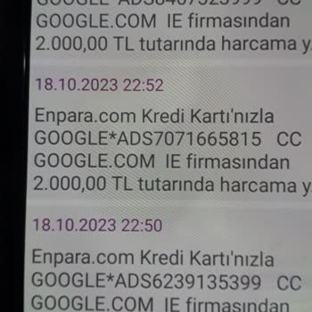 Google Ads Enpara Kredi Kardı