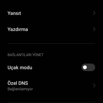 Vodafone Özel DNS Engellemesi
