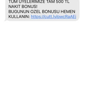 Betist Bahis Sitesi Sürekli SMS Atıyor
