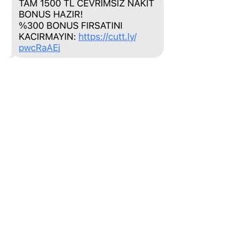Betist Bahis Sitesi Sürekli SMS Atıyor