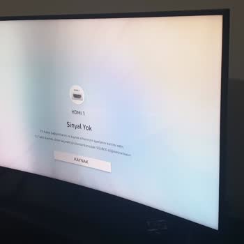 Samsung TV Ekran Kararması
