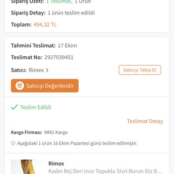 Trendyol Rimex Topuklu Çizmemin 1 Ay Olmadan Topuğu Kırıldı