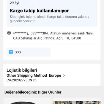 Aliexpress İnternetten Satın Alınan Ürünler Hakkında Sorun