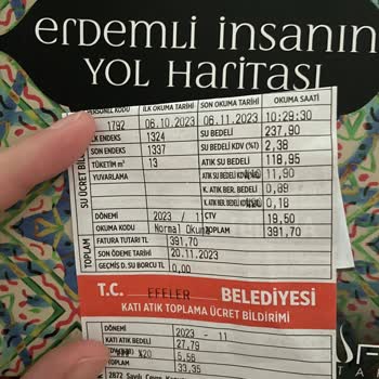 Aydın Büyükşehir Belediyesi Atık Su Ücreti