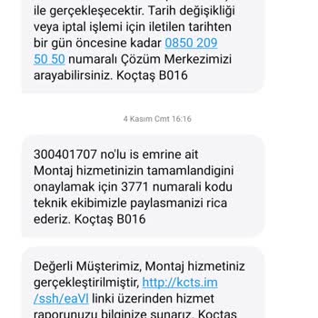 Koçtaş Şikayet Montaj Şikayetleri