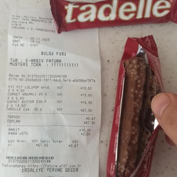 Bozuk Ve Küflenmiş Tadelle Çikolata