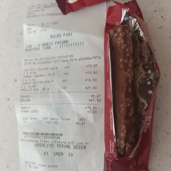 A101 Tadelle Çikolatanın Küflü Olması