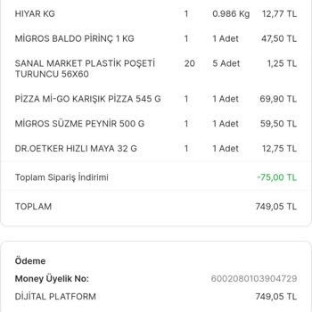 Migros Vadettiği Çeki Vermemek İçin Eksik Gramajlı Ürün Yolladı!