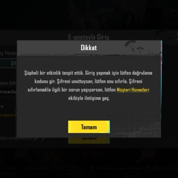 PUBG (Pubgmobile.com) Telefon Numarasıyla Yanıltıldım!