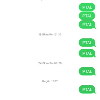 Vodafone Yanımda İstenmeyen Mesaj!