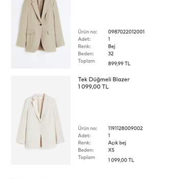 H&M Ürün İadesi Yapılmadı