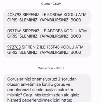 Fibabanka ATM Mağduru Sistem Hatası