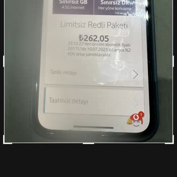 Vodafone Fiyatlandırma Sorunu