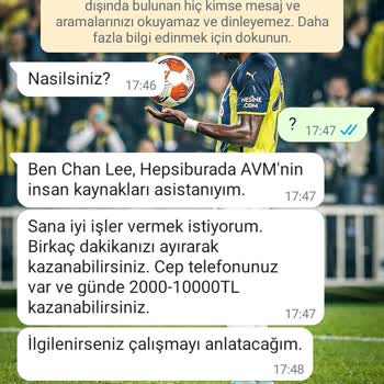 WhatsApp Yabancı Numaradan Gelen Mesaj