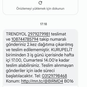 MNG Kargo Kargonun Hiç Dağıtıma Çıkmaması, Buna Rağmen 2. Kez Teslim Edilemedi Mesaj