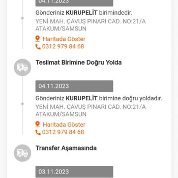 MNG Kargo Kargonun Hiç Dağıtıma Çıkmaması, Buna Rağmen 2. Kez Teslim Edilemedi Mesaj