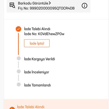 In Street Para İadesinin Tarafıma Yapılması