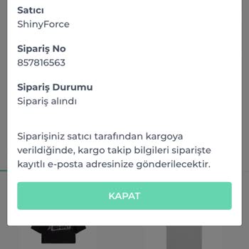 Shiny Force Siparişi Hala Kargoya Verilmedi