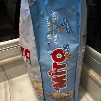 Temiz Mama Mama Paketi Paramparça Yırtılmış Her Yerinden