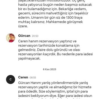 Airbnb Host Doesn't Refund Despite No Stay