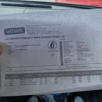 Watsons Yanlış Ürün Gönderimi
