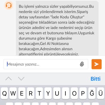Trendyol İade Ettiğim Ürün 10 Gündür Alınmıyor