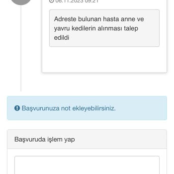 Alo 153 Hayvan Ambulansı Melikgazi Kedi Ambulansından Sorumlu Kişi