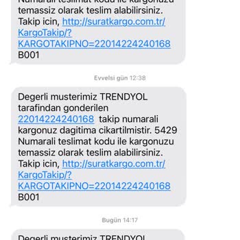 Sürat Kargo Amasya Şubesi Dağıtıma Çıkarıldı Mesajı Geliyor 3 Gündür