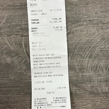 Mango Cevahir AVM Mağazası Satış Sonrası Hizmet Kalitesi Zayıf Olması