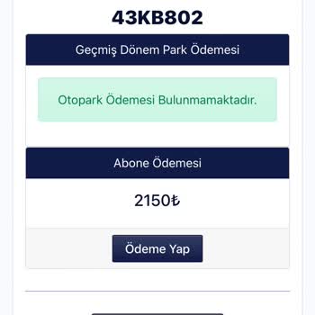 İspark Abonmanlığa Onay Vermediğim Halde Borç Geldi