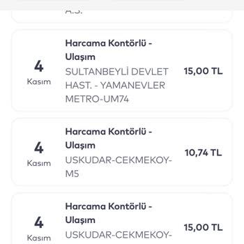 İstanbulkart Metro Aktarması
