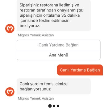 Migros Siparişimi Teslim Alamadım, İptal Edemedim Ve Paramı Geri Alamadım