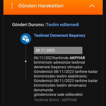 MNG Kargo Akpiyar Şubesi Kargoyu Getirmeme Problemi